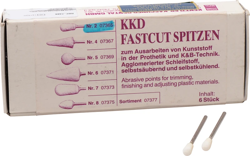 KKD® Fastcut Spitzen  Packung  6 Stück Nr. 2