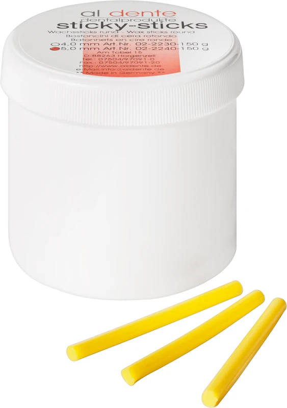 Sticky-Sticks  Dose  150 g Wachssticks, rund, Ø 5 mm