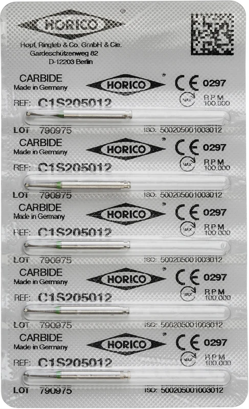 HM-Bohrer C1S  Packung  5 Stück RAL, Figur 001, ISO 012