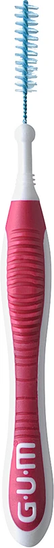 GUM® TRAV-LER® Interdentalbürsten  Blisterpackung  6 Stück Kerze, pink, Ø 1,4 mm