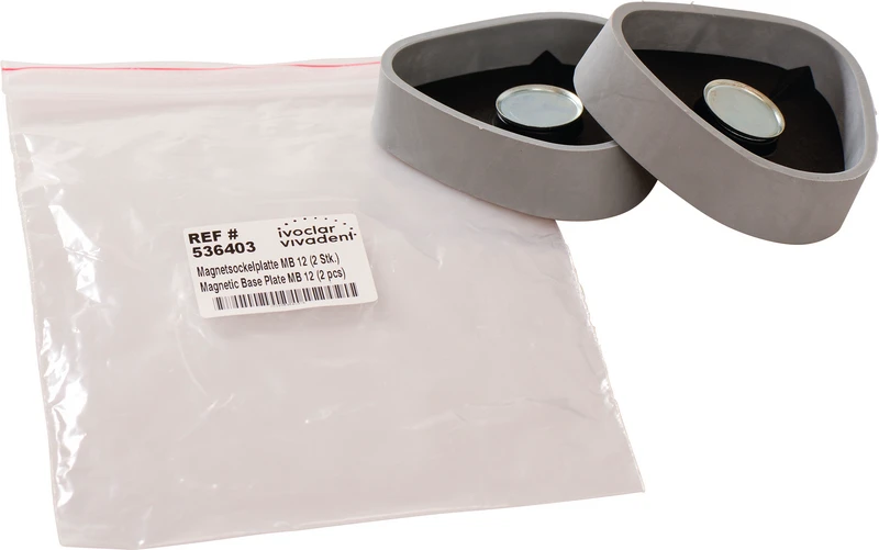Magnetsockelplatten  Packung  2 Magnetsockelplatten