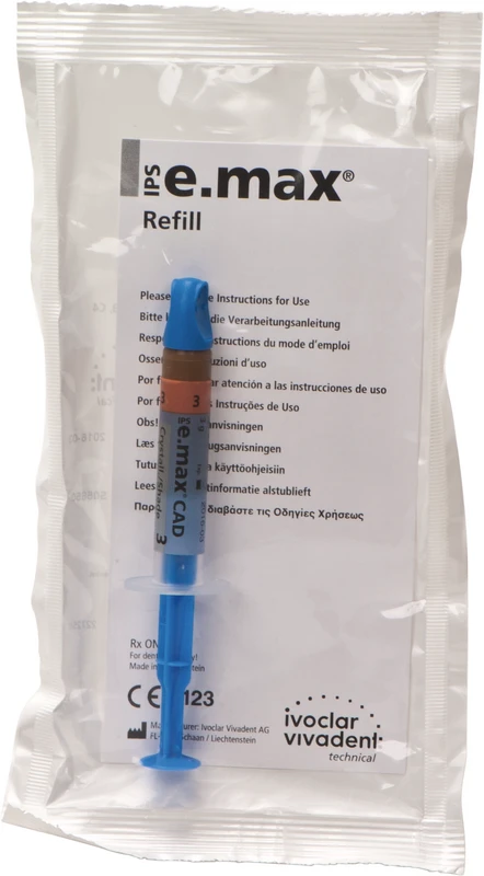 IPS e.max CAD Crystallization  Spritze  3 g Crystallization Shade 3