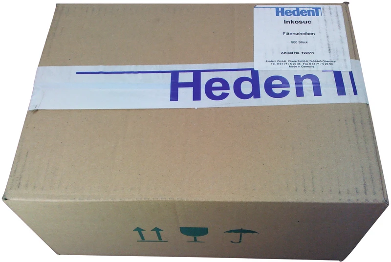 Inkosuc Filterscheiben  Packung  500 Stück