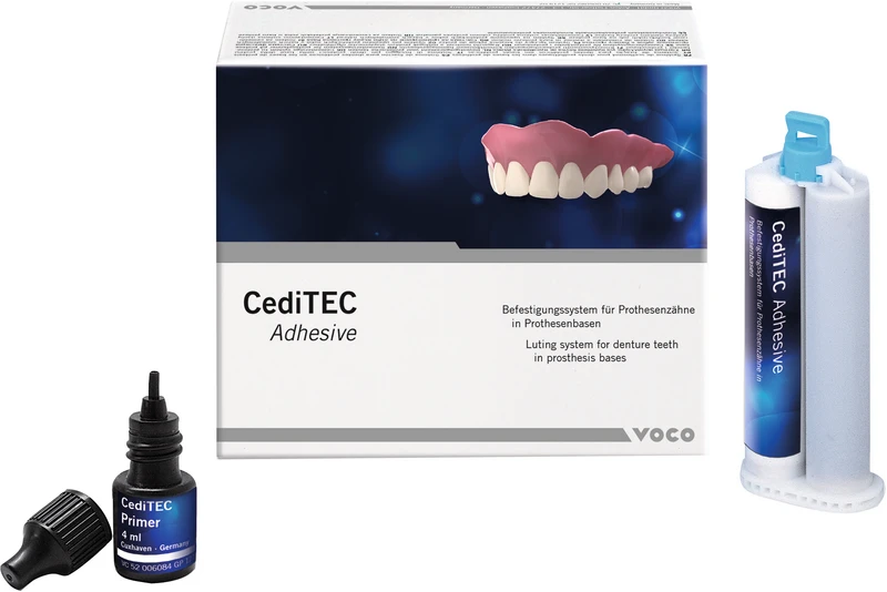CediTEC®  Set  Kartusche 80 g Adhesive, Flasche 4 ml Primer