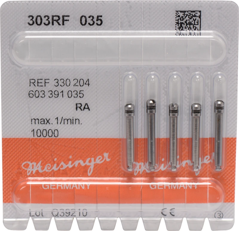 Mandrelle 303RF  Packung  5 Stück RA, ISO 035