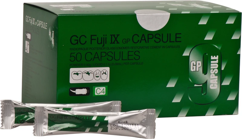 GC Fuji® IX GP  Packung  50 Kapseln C4 normalhärtend