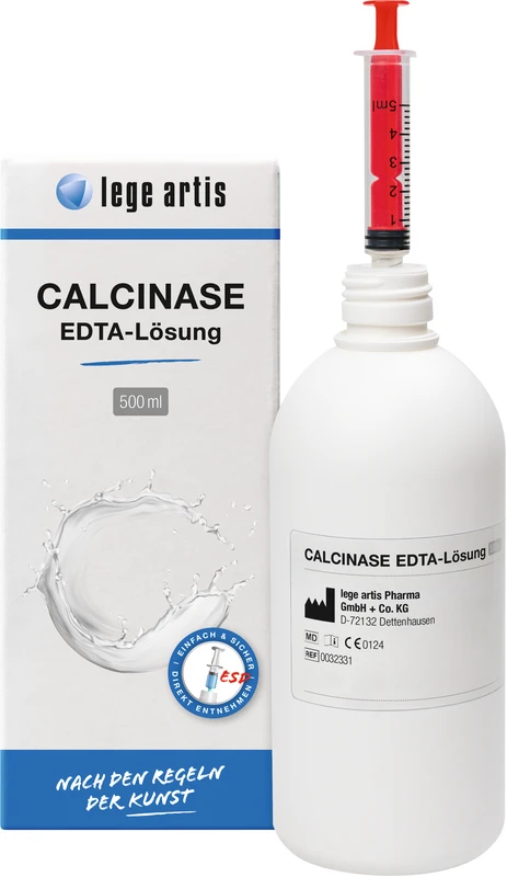 CALCINASE EDTA-Lösung  Flasche  500 ml Lösung mit ESD-Entnahmesystem