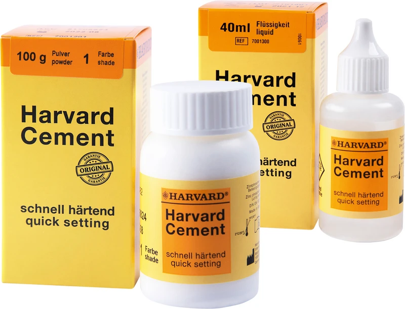 Harvard Cement schnell härtend Pulver  Klinikpackung  100 g Pulver 1 - weißlich