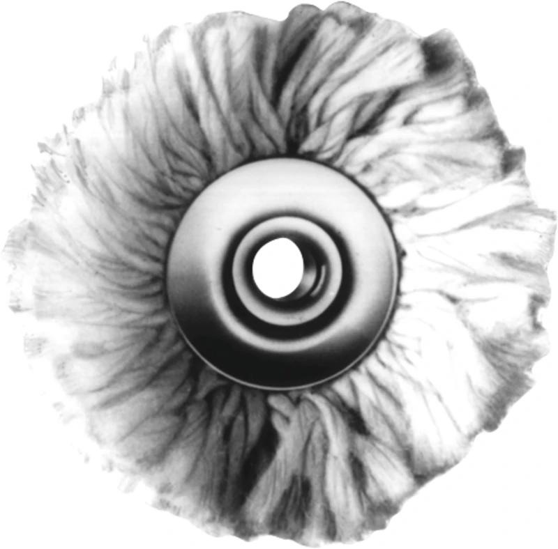 Baumwollschwabbel 9643  Packung  12 Stück unmontiert, Figur 373, Bohrung Ø 1,7 mm ISO 220