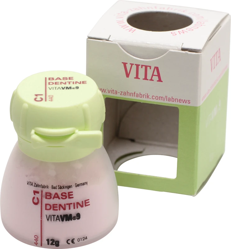 VITA VM® 9 classical A1-D4®  Dose  12 g Pulver base dentine C1