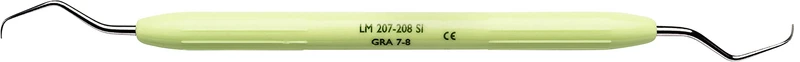 LM Gracey   Stück  Figur 7\8, Prämolaren\Molaren, hellgrün, LM-ErgoNorm Griff