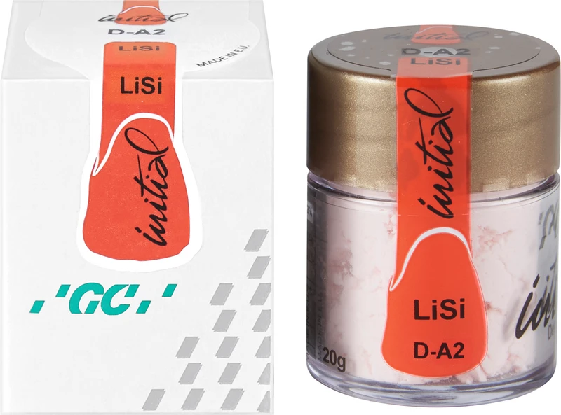 GC Initial LiSi  Dose  20 g Pulver dentin A2