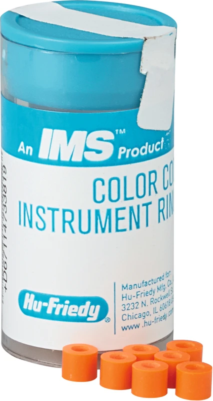 IMS Farbkodierungsringe mini  Packung  50 Stück IMS-1283 , orange