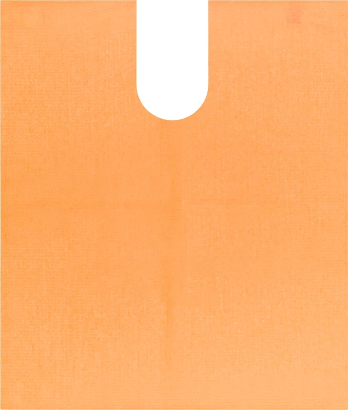 Monoart Patientenumhänge Bib Up   Karton  150 Stück 50 x 60 cm, orange