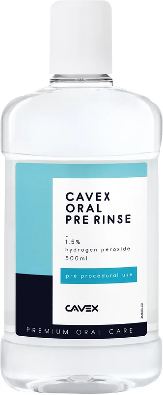 CAVEX ORAL PRE RINSE  Karton  6 x 500 ml Flasche