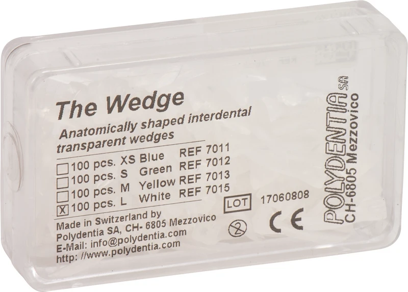 The Wedge  Packung  100 Stück L
