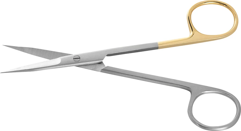 Schere nach Goldman-Fox SuperCut  Stück  13 cm, gebogen