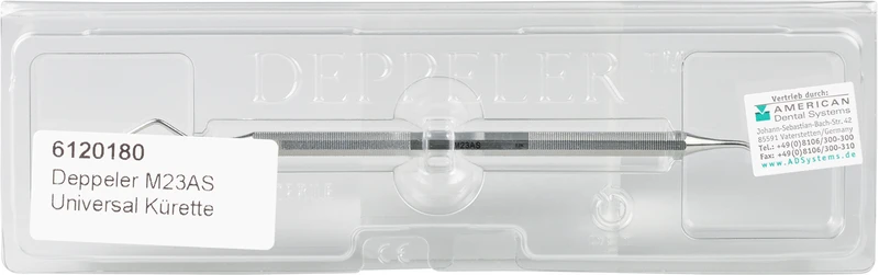 DEPPELER Universalküretten  Stück  mit Originalgriff