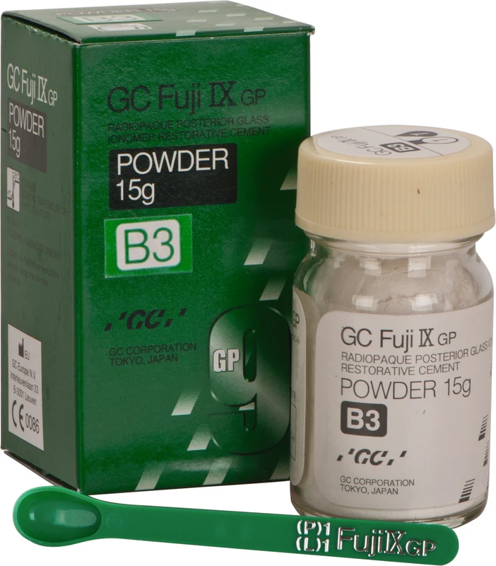 GC Fuji® IX GP  Packung  15 g Pulver B3 normalhärtend