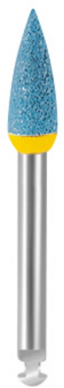 EVE DIAPOL®  Packung  10 Stück blau grob, RA, Figur Spitze, 4 x 10 mm