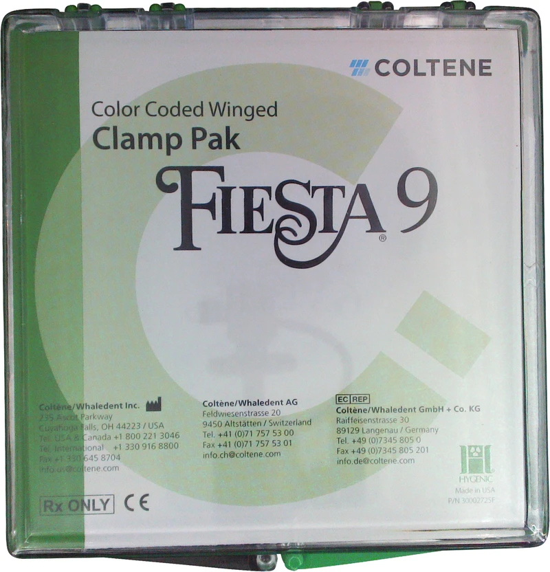 HYGENIC® Fiesta® Klammern  Set  Klammern ohne Flügel, farbmarkiert