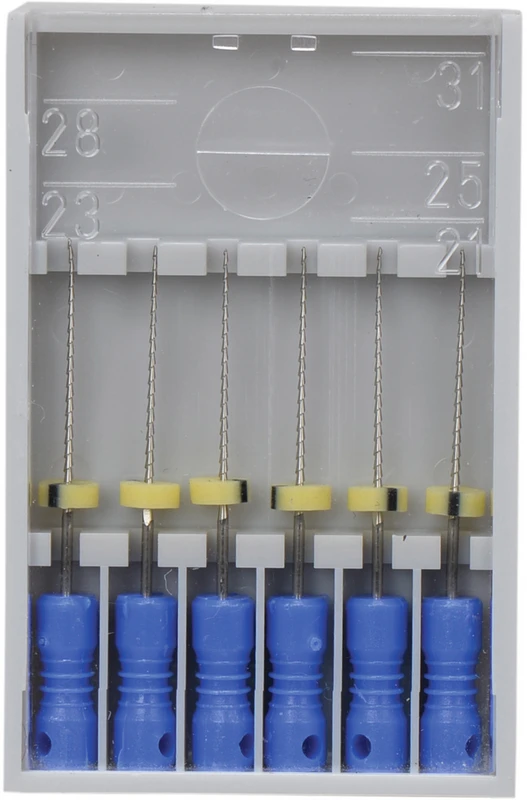 Hedströmfeilen 174  Packung  6 Stück blau, 21 mm ISO 030