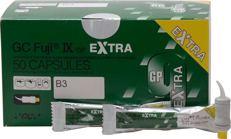 GC Fuji XP GP EXTRA  Packung  50 x 0,14 ml Capsule B3