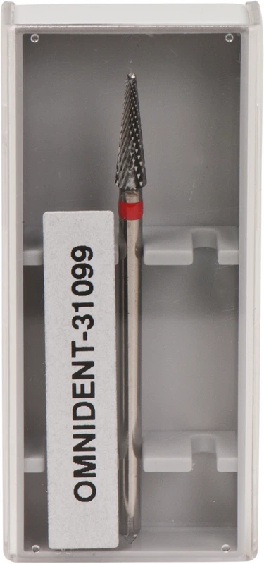 Omni HM-Fräser Schliff 20  Stück  kreuzverzahnt, rot fein, HP, Figur 194, 11,5 mm, ISO 031