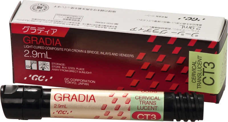 GC GRADIA®  Spritze  2,9 ml Paste cervical translucent CT3