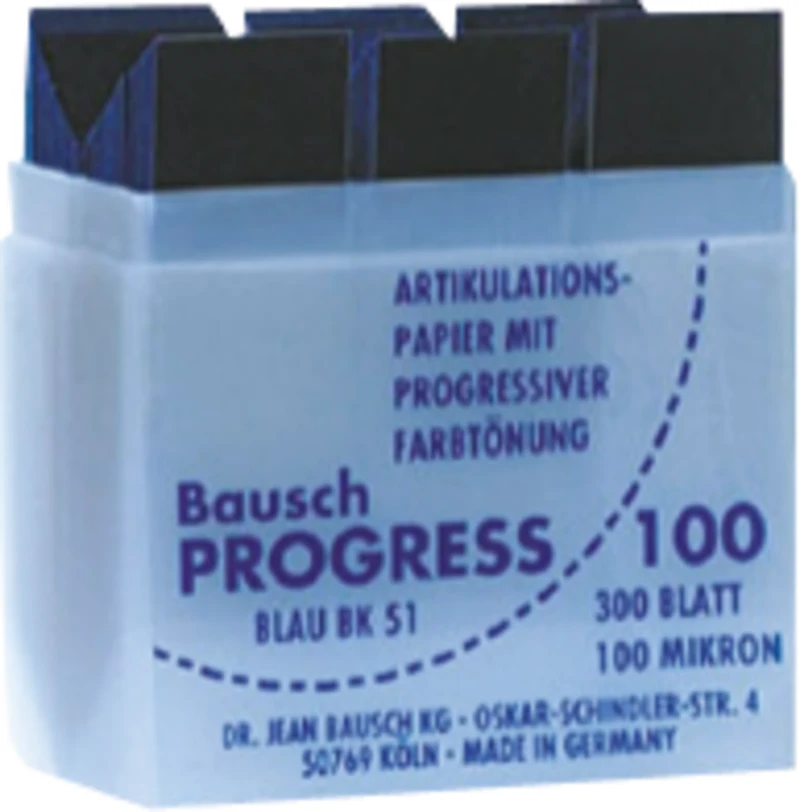 Bausch PROGRESS 100®  Plastik-Kassette  300 Blatt blau, BK 51