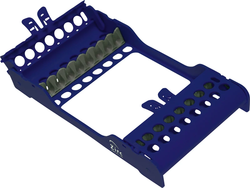 E-Z Jett Kassetten  Stück  20,2 x 13,9 x 3 cm, für 8 Instrumente dunkelblau