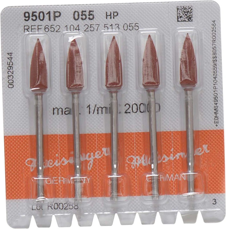 Universalpolierer 9501  Packung  5 Stück braun mittel, HP, Figur 257, 18 mm, ISO 055