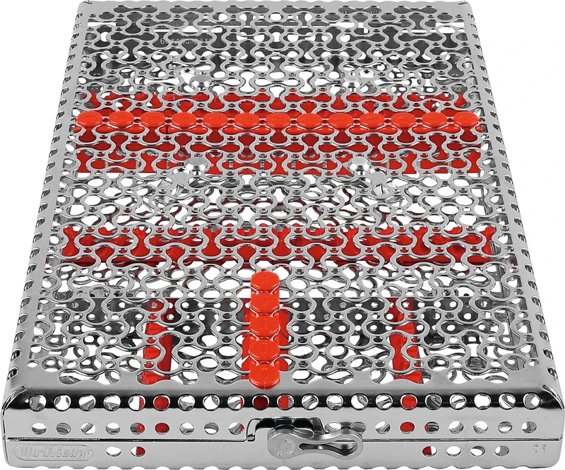 IMS Kassette Signature Chirurgie  Stück  DIN für 18 Instrumente rot