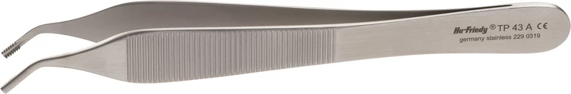 Chirurgische Pinzetten nach Adson-Brown  Stück  gebogen