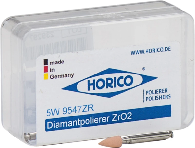 Diamantpolierer 9547  Packung  5 Stück braun, RA, Figur Spitze