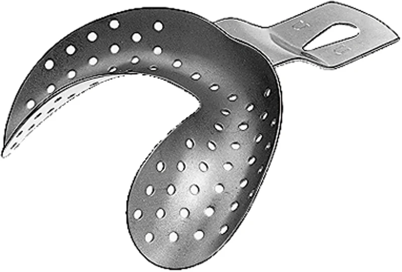 Abdrucklöffel nach Ehricke  Stück  UK Größe UU\2, perforiert