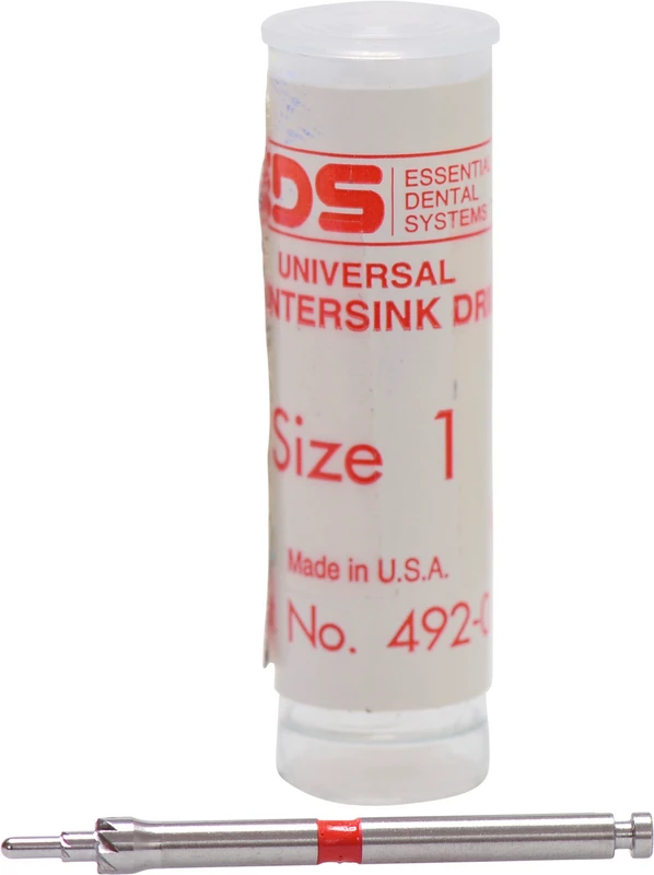 Flexi-Flange Stirnfräse  Stück  rot, Gr. 1