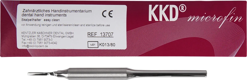 KKD®EASY CLEAN chirurgischer Skalpellgriff  Stück  13707