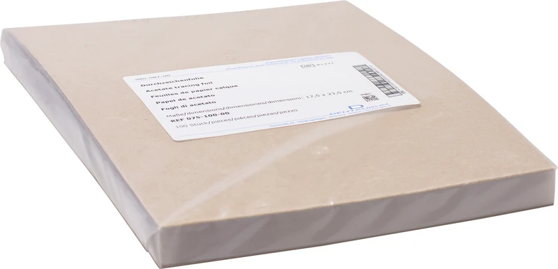 Durchzeichenfolien  Packung  100 Stück 17,5 x 23,5 cm