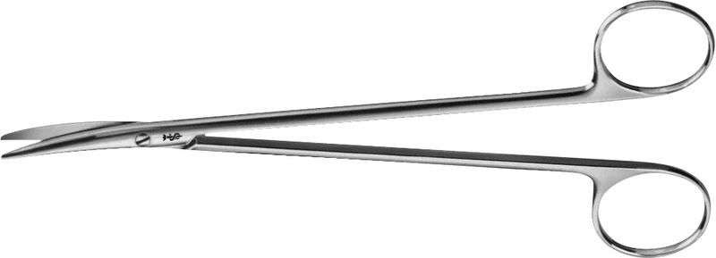 Präparierschere nach Toennis-Adson  Stück  BC630R, 175 mm, gebogen