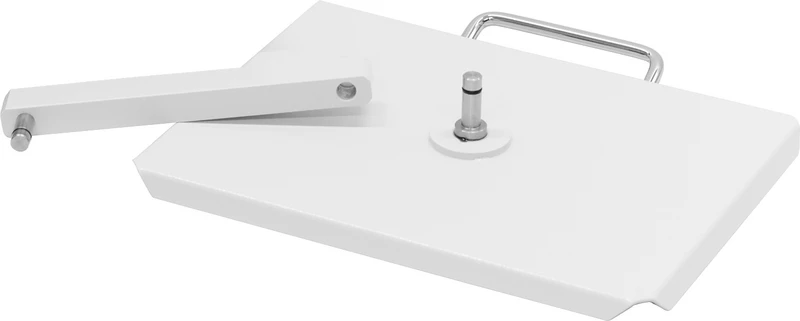 Integra® Anbautray  Stück  mit Schwenkarm ohne Rohrflansch