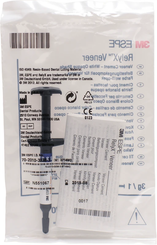 RelyX Veneer  Spritze  3 g Zement weiß opak