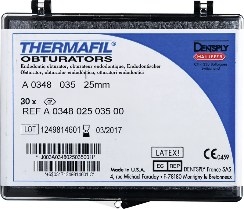 THERMAFIL® Obturatoren  Packung  30 Stück ISO 035