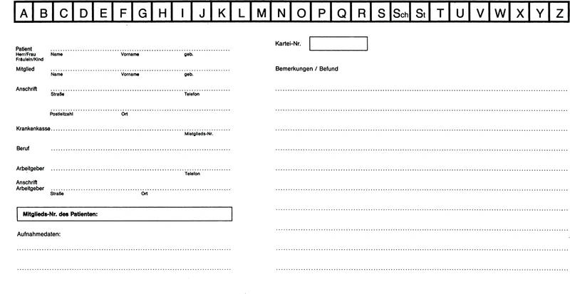 Röntgentaschen  Packung  100 Taschen Orthopantomograph, 153 x 305 mm