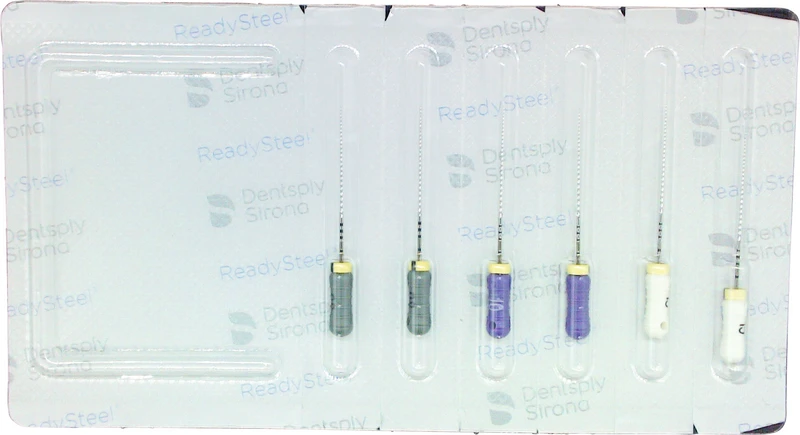 READYSTEEL C+ Files  Sortiment  6 Stück 25 mm ISO 008-015