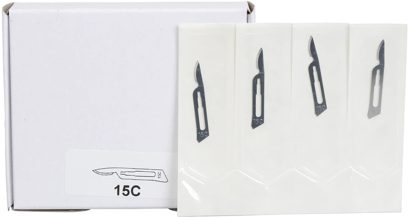 Skalpellklingen  Packung  100 Stück Figur 15C