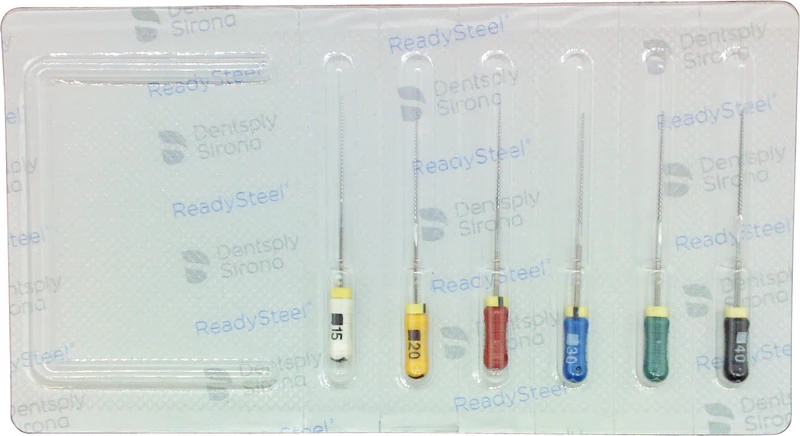 READYSTEEL K-Flexofiles  Sortiment  6 Stück 31 mm ISO 015-040