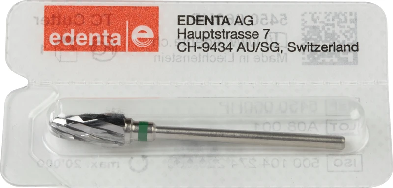 HM-Fräser Schliff 50  Stück  Kreuzverzahnung, grün grob, HP, Figur 274, 14 mm, ISO 060