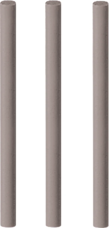 TOPDENT DIA-BLUE Polierer Longpins  Packung  3 Stück grau fein, 35 mm