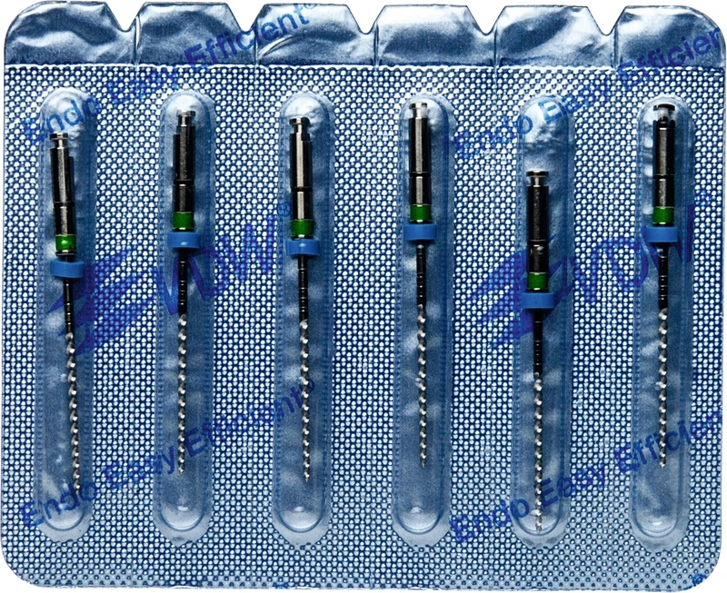 FlexMaster® Instrumente  Packung  6 Stück 25 mm, Taper.02 ISO 070